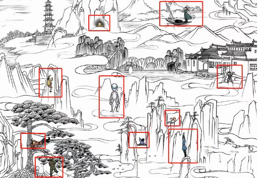 汉字找茬王找出10个人攻略  人在哪找出10个人答案[图]图片1