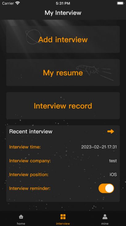 MYL Interview app图3