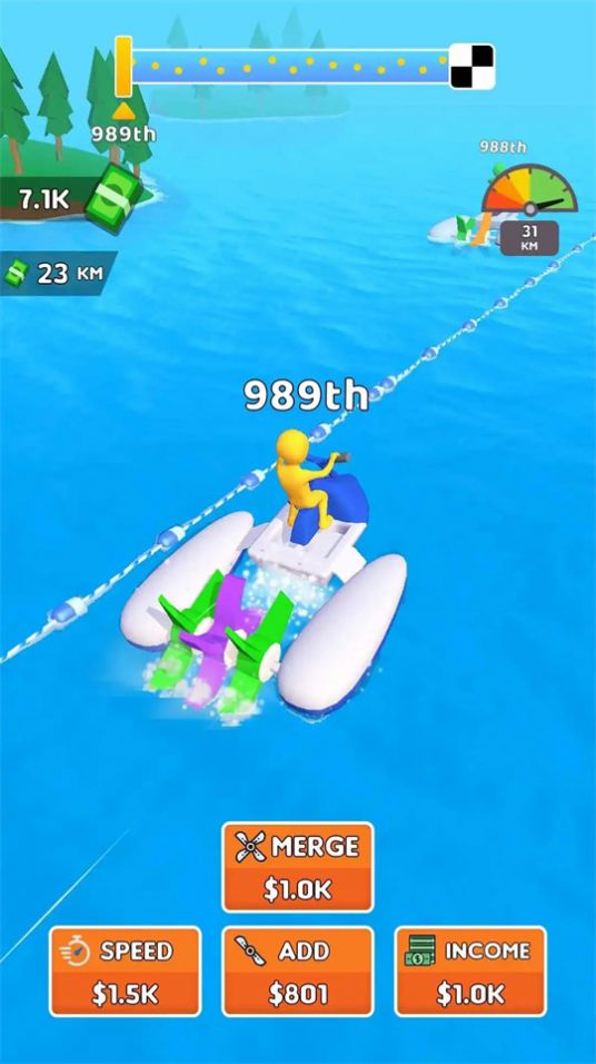 水上竞速ASMR游戏图3