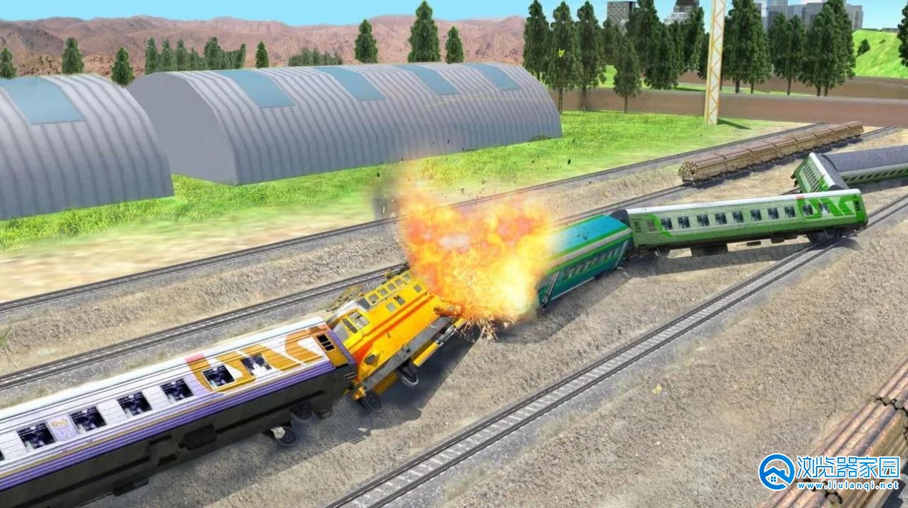 模拟火车司机游戏手机版下载-火车司机模拟器免费推荐-3D模拟火车司机开火车游戏大全