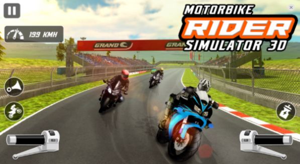 摩托车骑手模拟器3d游戏图1