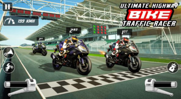 摩托车骑手模拟器3d游戏图2