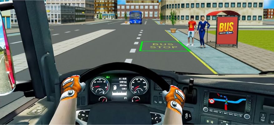 城市公交车模拟器2023游戏图2
