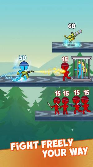 火柴人射手战争游戏最新版图片1