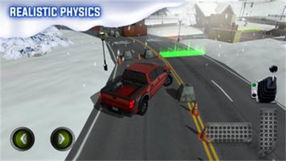 冰路卡车停车模拟游戏图2