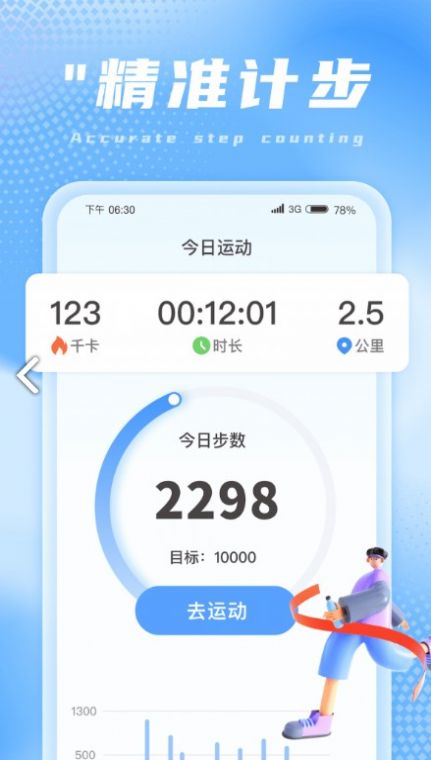 兔兔计步app图2