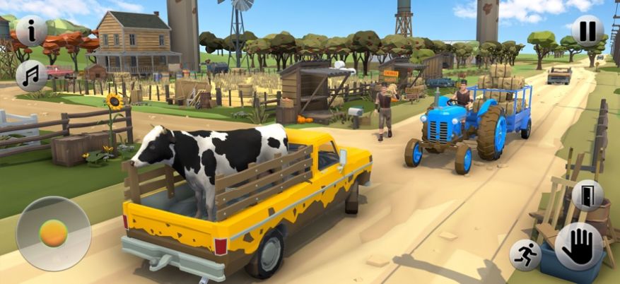 农业模拟器收获游戏图2