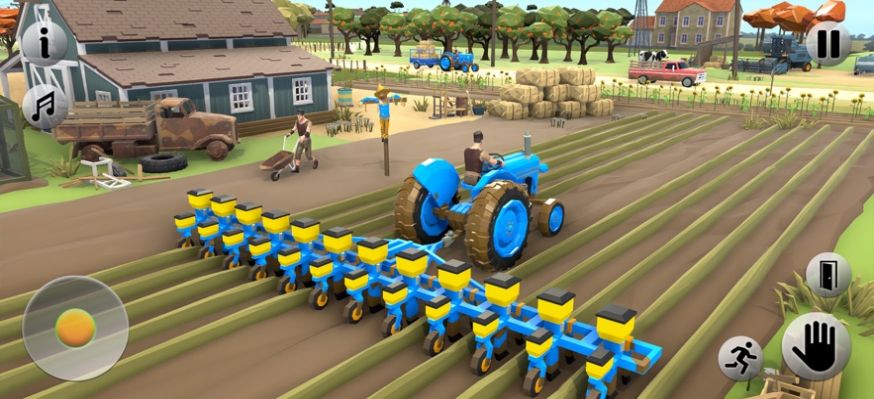 农业模拟器收获游戏图3