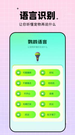 鹦鹉语言翻译器下载免费版app图片1