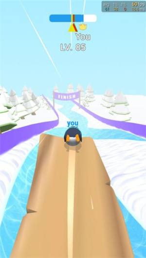 企鹅雪地赛游戏图2