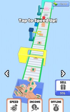 放置徽标工厂游戏图1