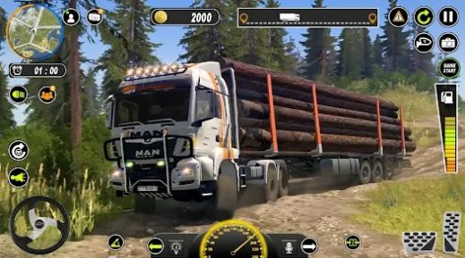 泥卡车货物模拟器最新版图1