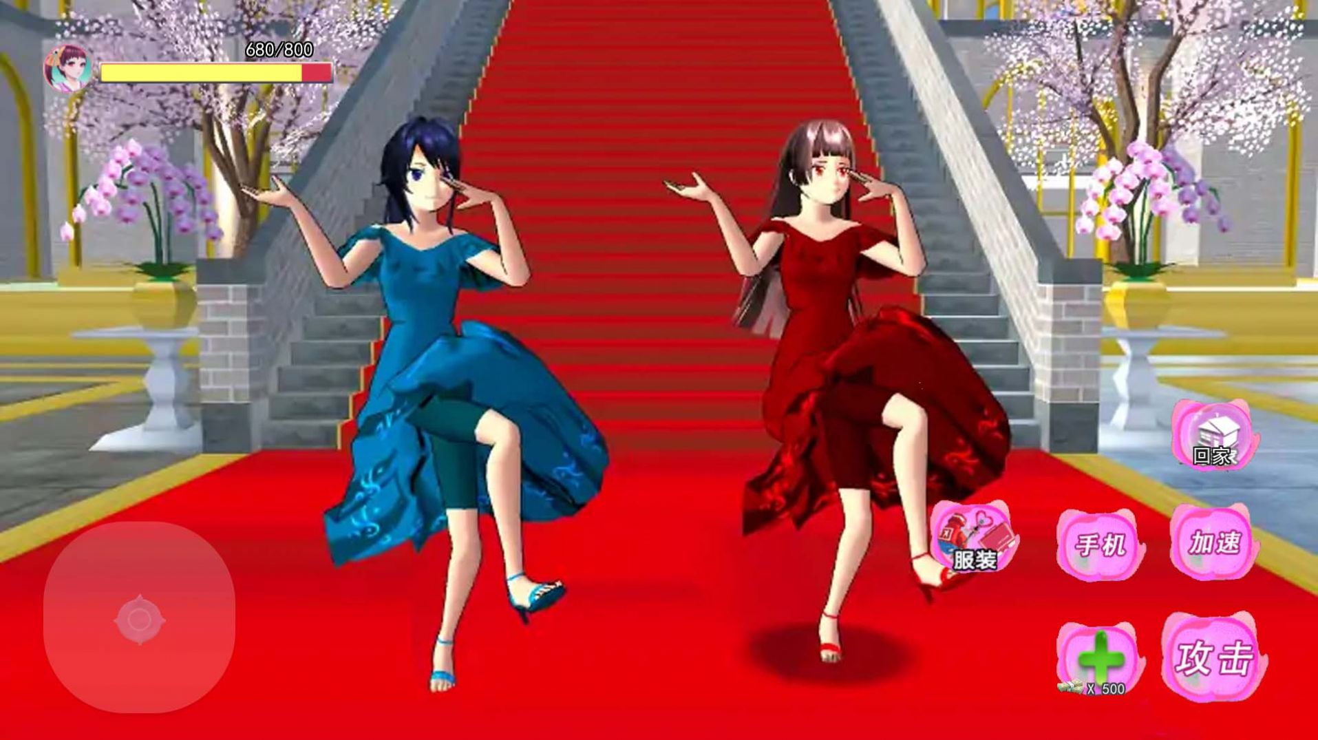 樱花梦幻校园女孩游戏图2