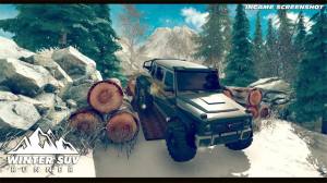 冬季SUV山地越野游戏图1