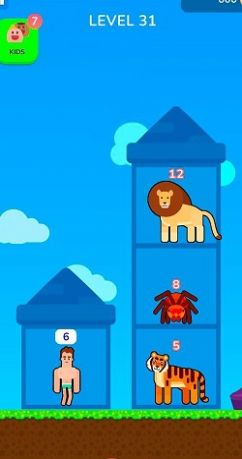 爱情塔之战游戏图1