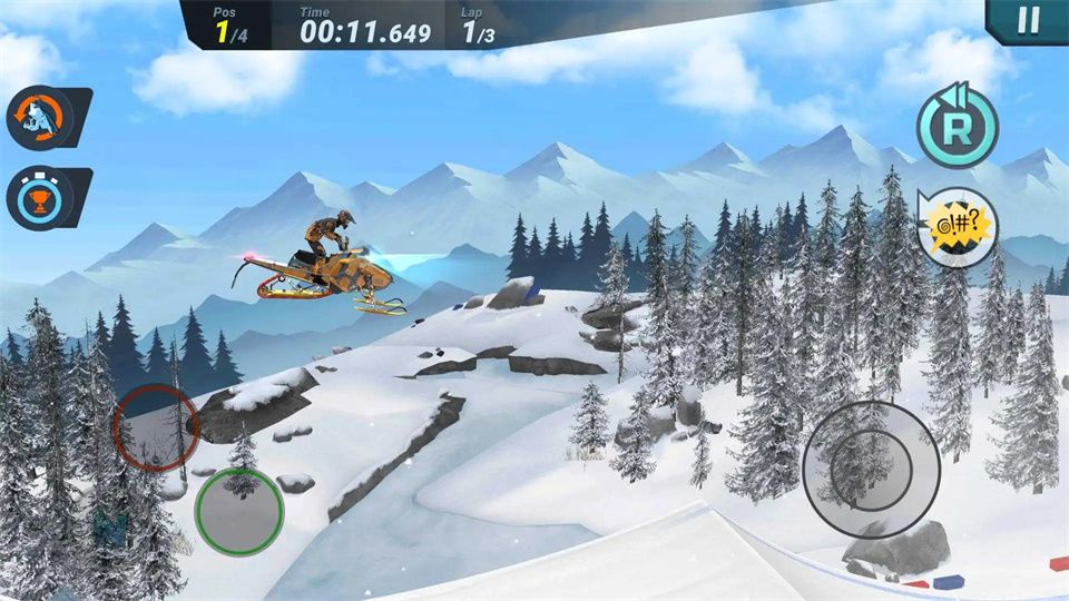 疯狂雪地摩托游戏安卓版图片1