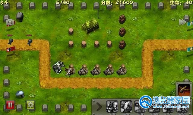 空地防御的塔防游戏合集