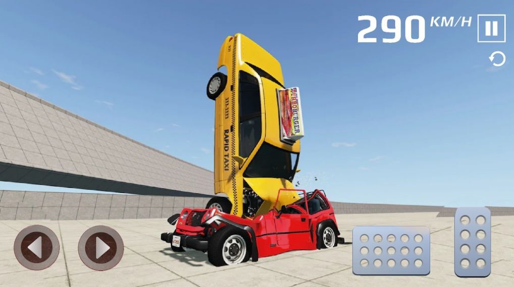 自动碰撞测试车模拟器游戏图3