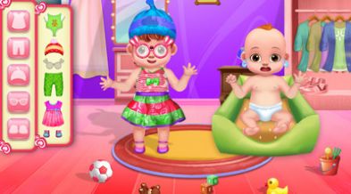 芭比新生宝宝模拟游戏图3