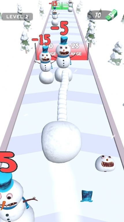 收集雪球跑游戏安卓版图片1