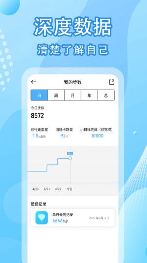 圣锋版走路计步器app手机版图片1