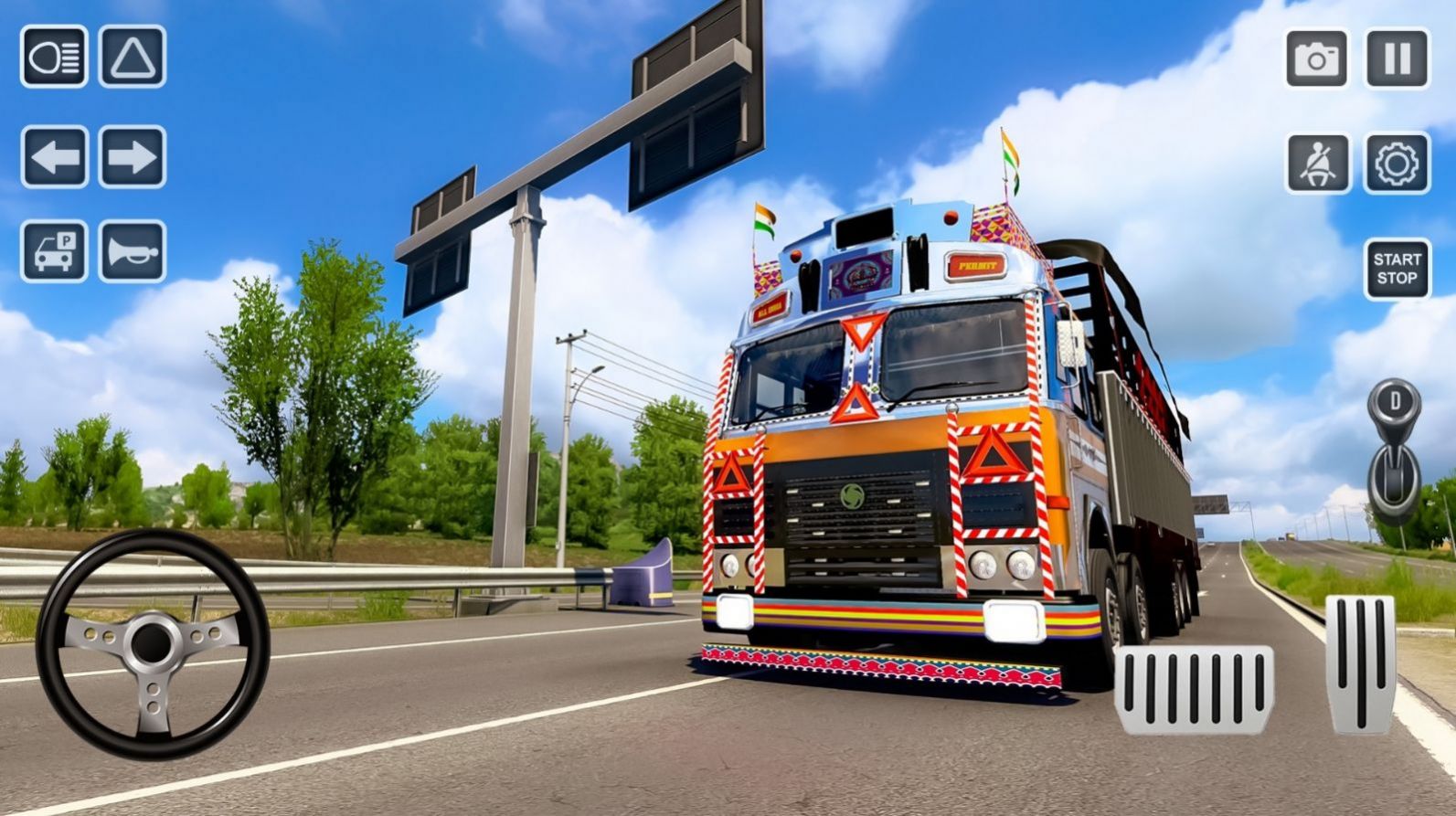 印度卡车司机模拟器游戏图1