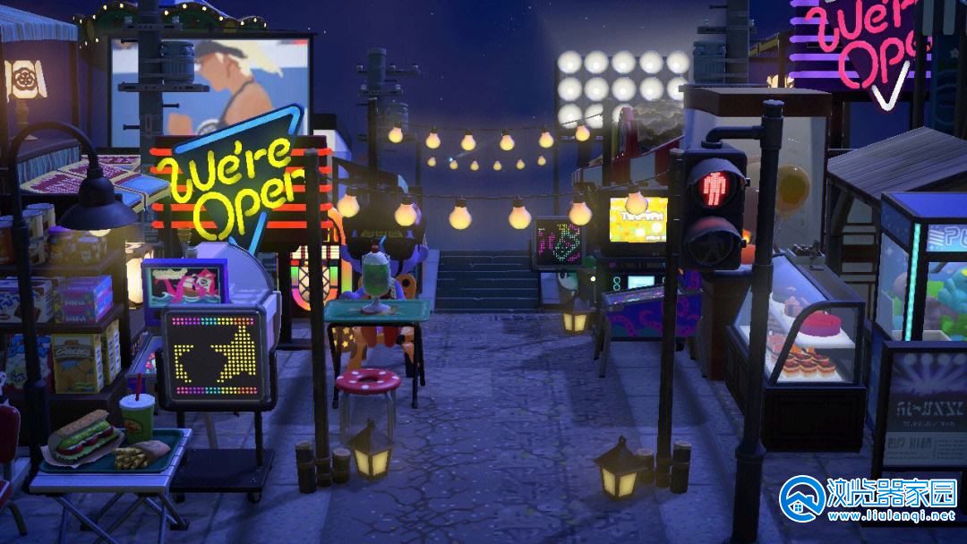 模拟夜市游戏下载-模拟夜市化妆店下载-模拟夜市街下载