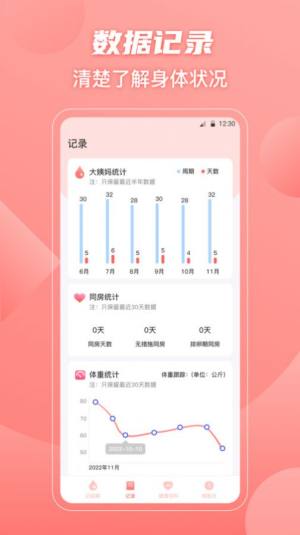 大姨妈女王版app软件图片1