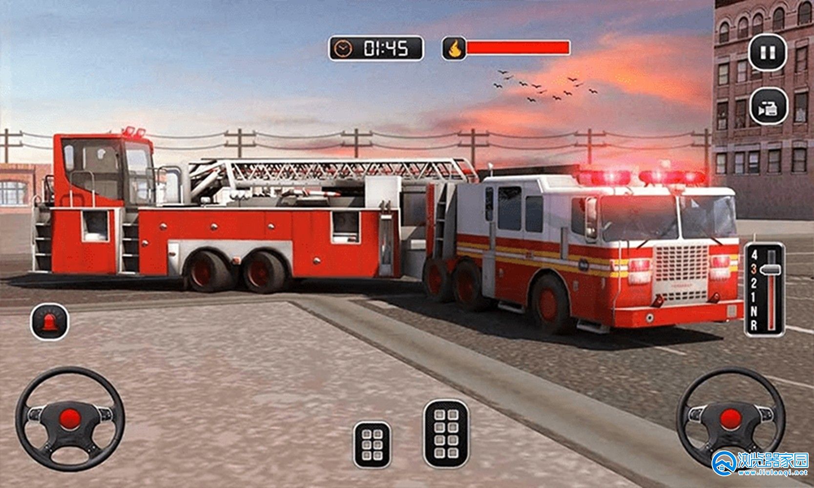 消防车模拟类游戏合集