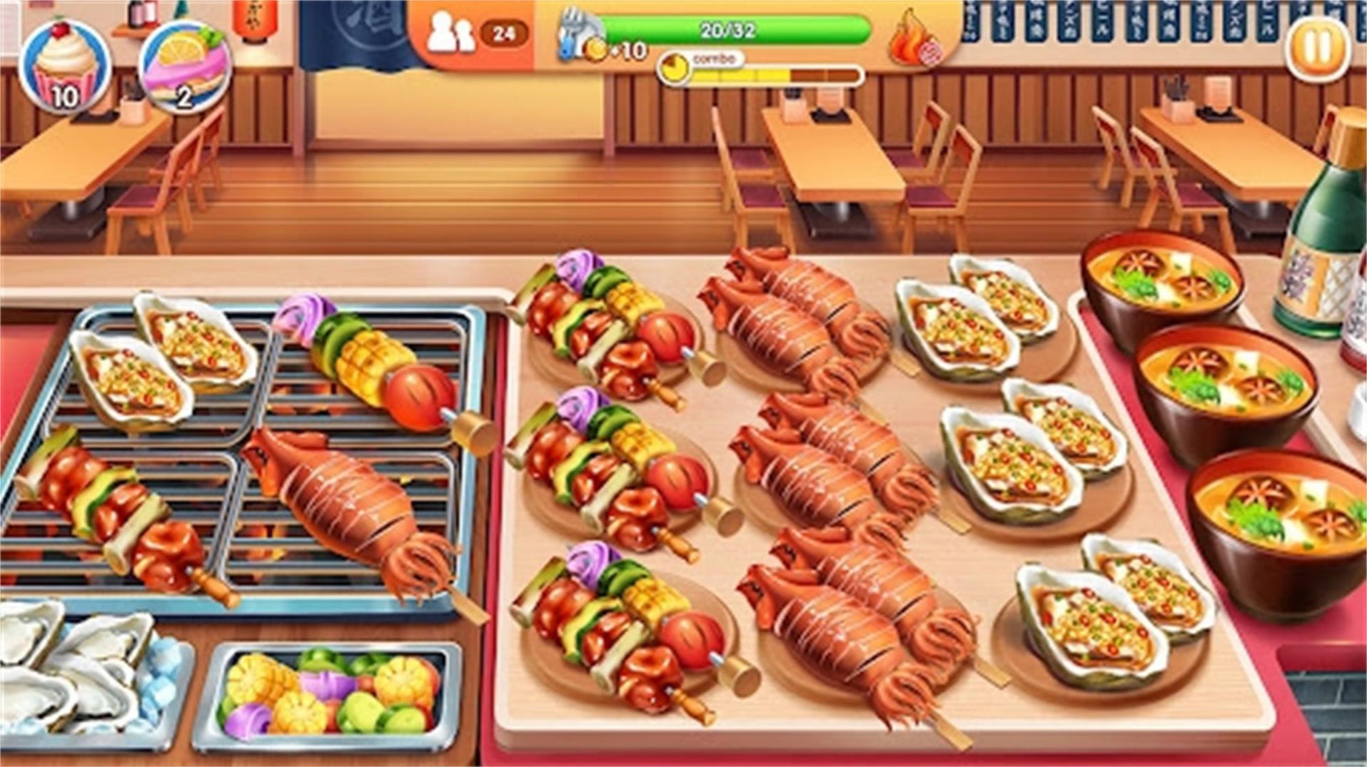模拟西餐店游戏图2