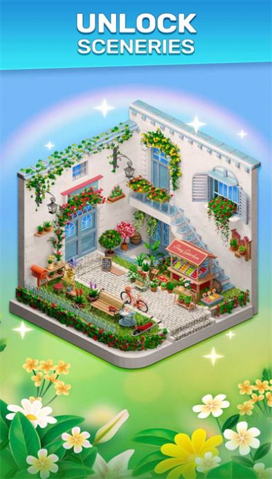 小瓷砖花园游戏官方版图片1