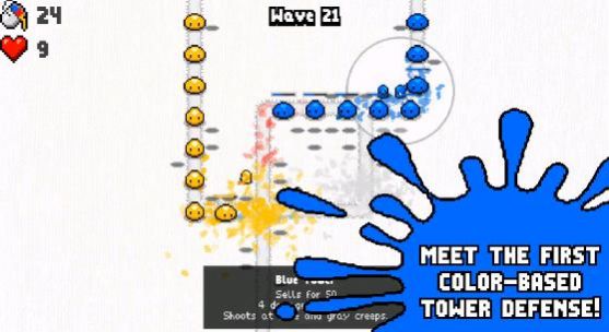 油漆防御游戏图1