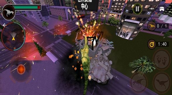 恐龙城市摧毁游戏图3
