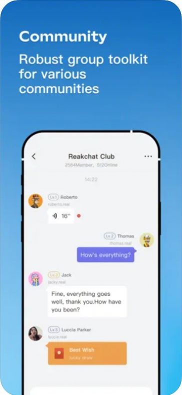 Realchat社区社交app软件图片1