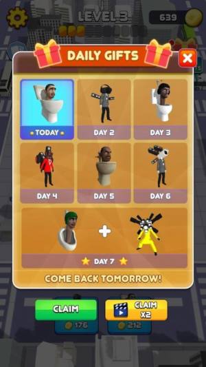 马桶机器人怪物大战游戏下载正式版图片1