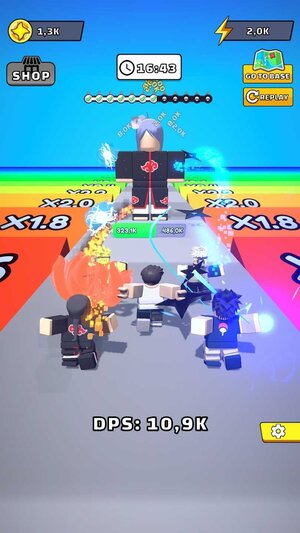 动漫幸存者游戏手机版下载(Anime Clicker IO)图片1