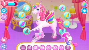我的七彩独角兽护理游戏安卓版下载图片1
