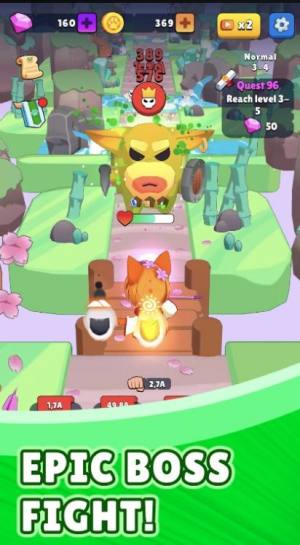 狐妖无尽挂机游戏中文版(Kitsune RPG)图片1