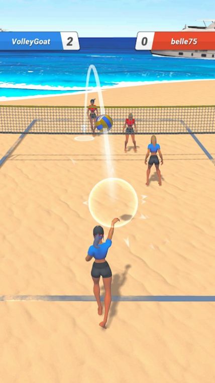 Beach Volley Clash游戏图1