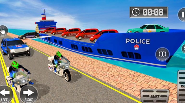 警车运输驾驶模拟器游戏图3