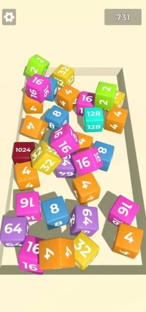 立方体合并2048游戏图2