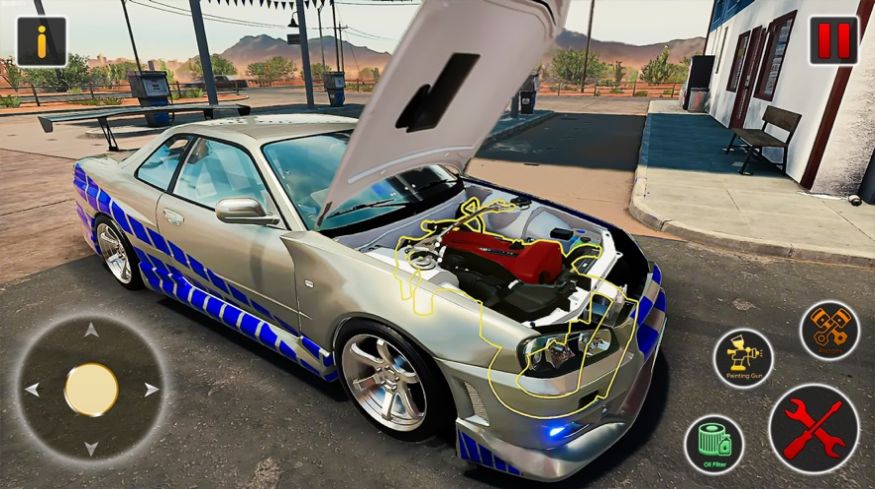 汽车维修技工模拟器游戏最新手机版图片1
