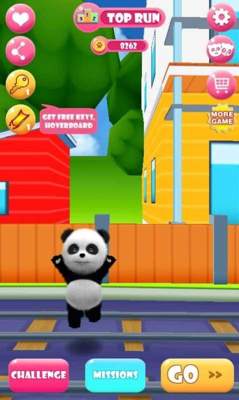 熊猫跑酷游戏中文版图片2