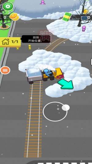 雪地挖掘机救援行动游戏安卓版图片1