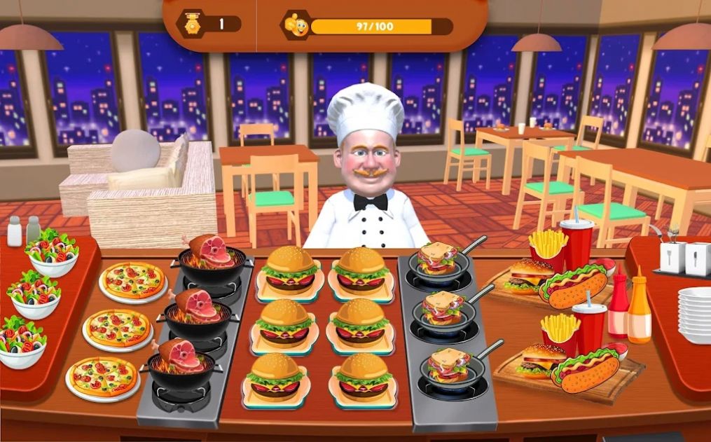 汉堡咖啡馆模拟游戏图1