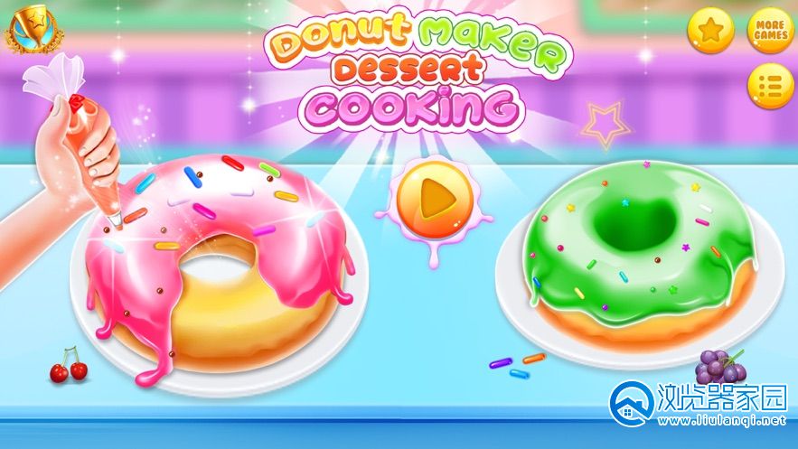 制作甜甜圈游戏合集