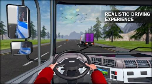 欧洲运输卡车司机3D游戏图1