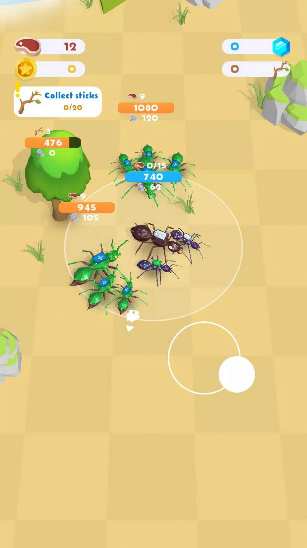 蚂蚁帝国io虫子大军游戏安卓版图片1