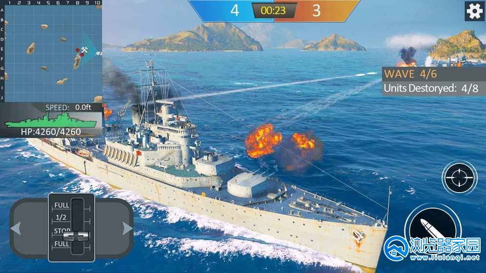 军舰海战游戏推荐-最好玩的军舰海战题材游戏-真实的军舰海战游戏大全