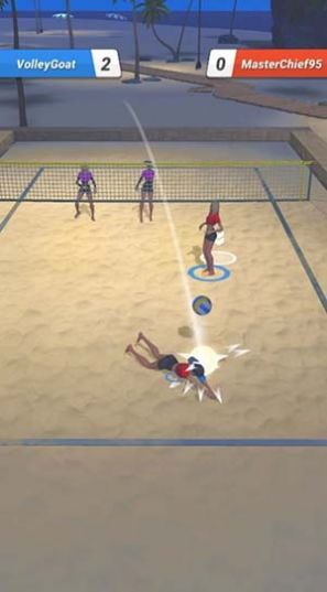 沙滩排球冲突游戏图1